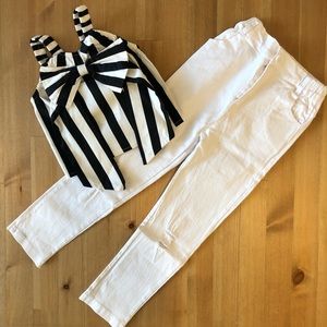 Girl’s Top & Pants Matching Set